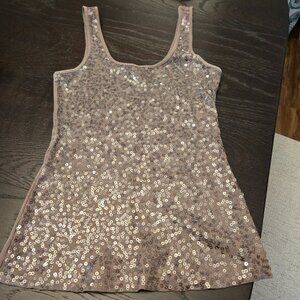 Express Women's Sequin Tank XS